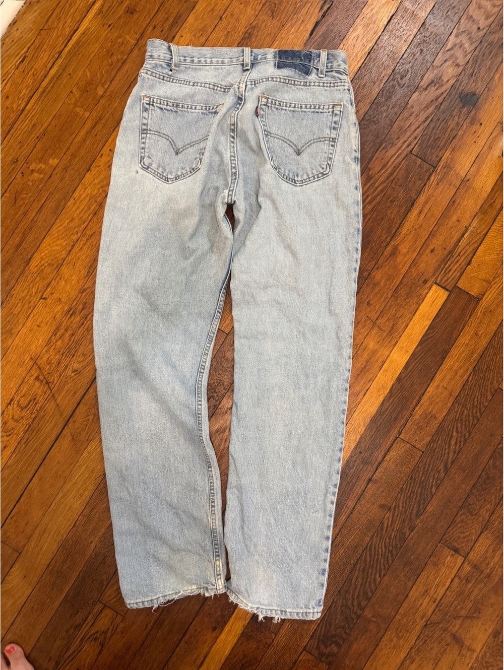 Vintage 80's Levi's 505 Light Stonewash Jeans, Regular Fit Straight Leg